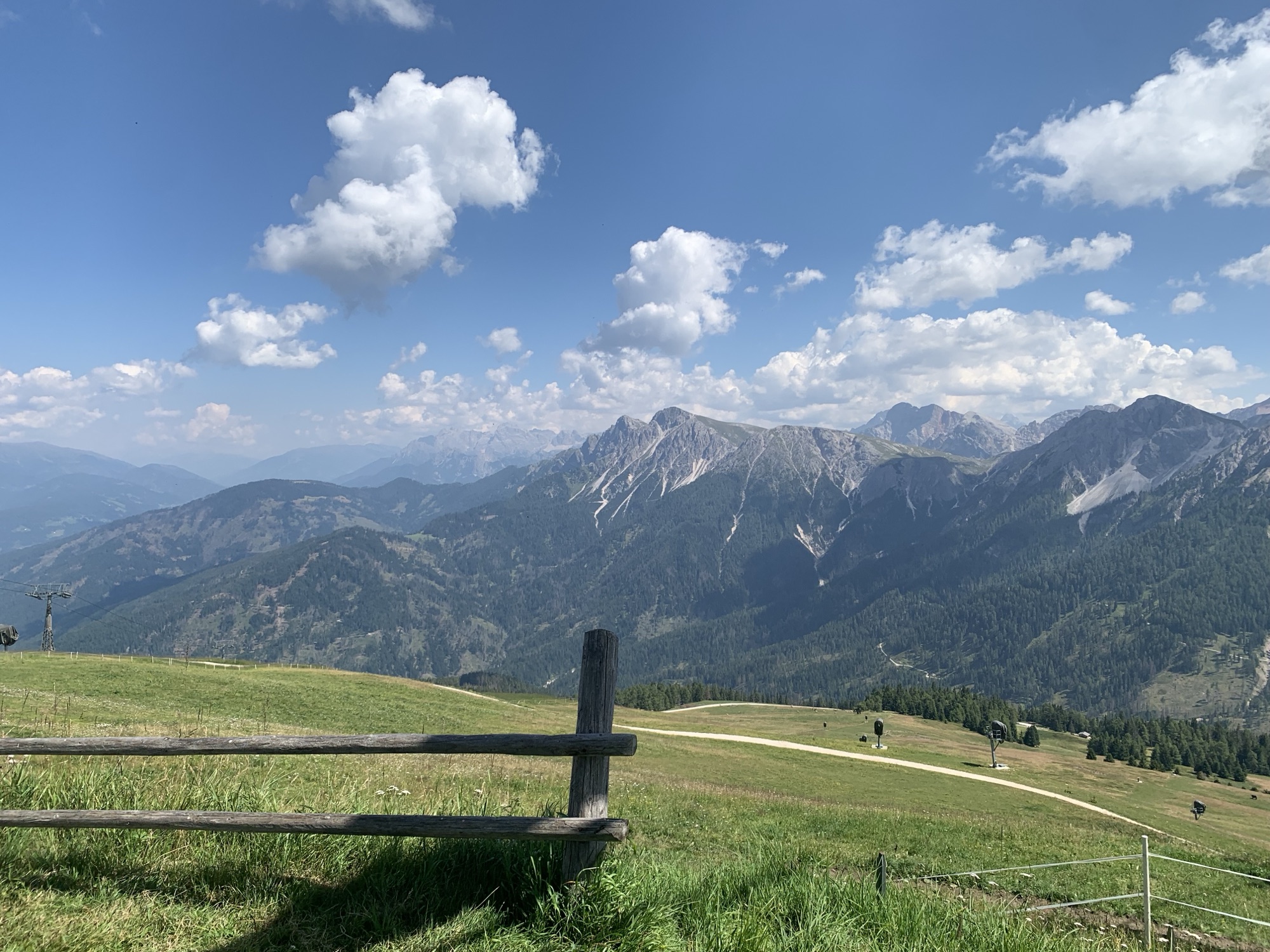 Panorama dal Plan de Corones