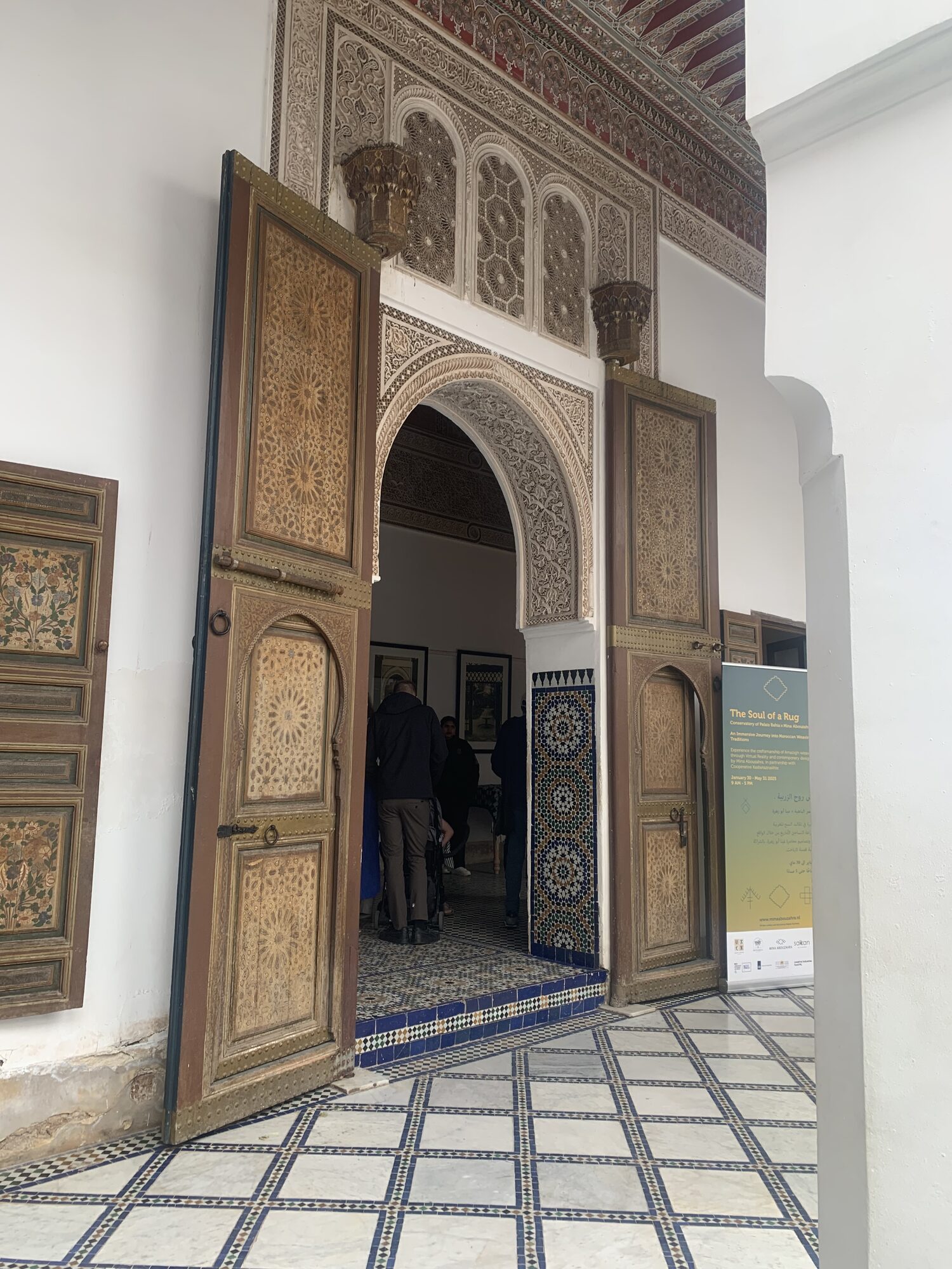 Gli interni decorati di un palazzo storico