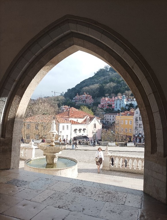 Il centro storico di Sintra